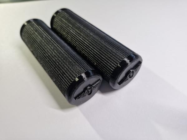 2 x Zündapp Fußrastengummi Fußrasten Gummis altes Modell 433-14.120